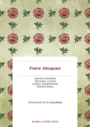 Book cover for Frere Jacques (easy cello duet)