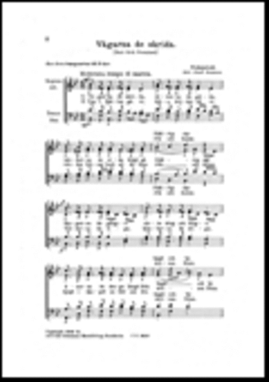 Vagarna de skrida 4-Part scores gallery preview page 1