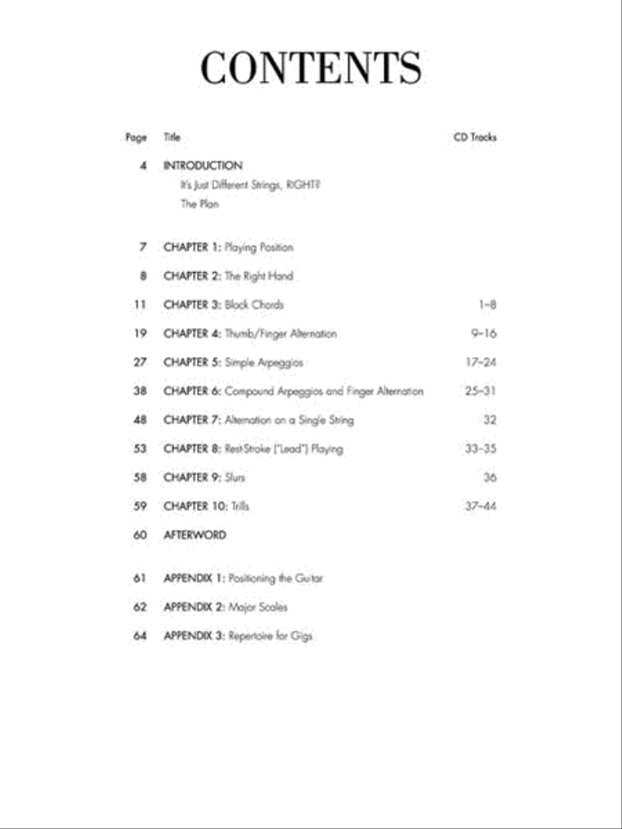 Classical Guitar for the Steel-String Guitarist Acoustic Guitar scores gallery preview page 2