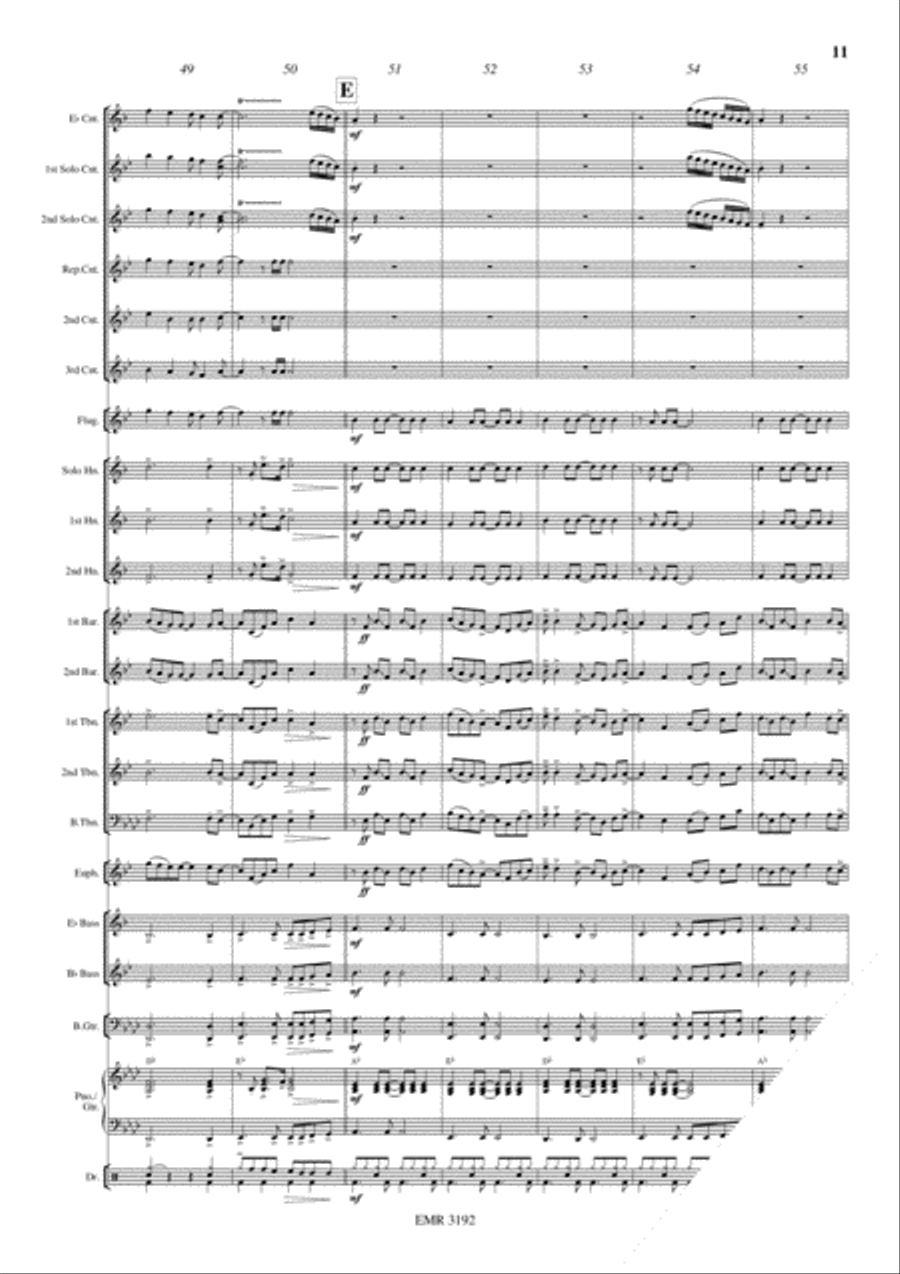 Holiday Season Brass Band scores gallery preview page 12