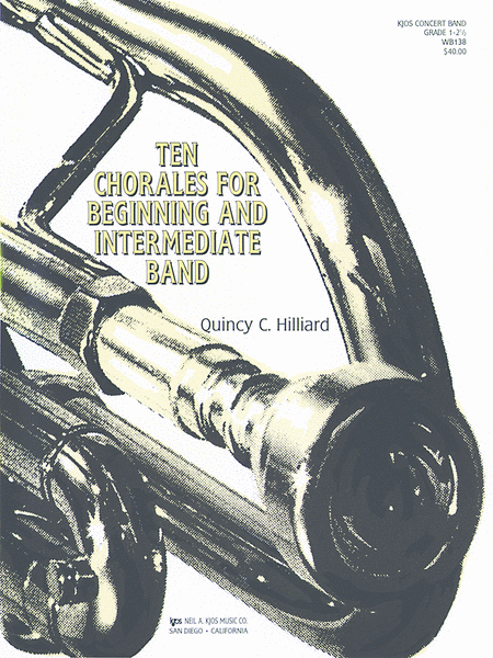 Ten Chorales For Beginning/Intermediate Band - Score
