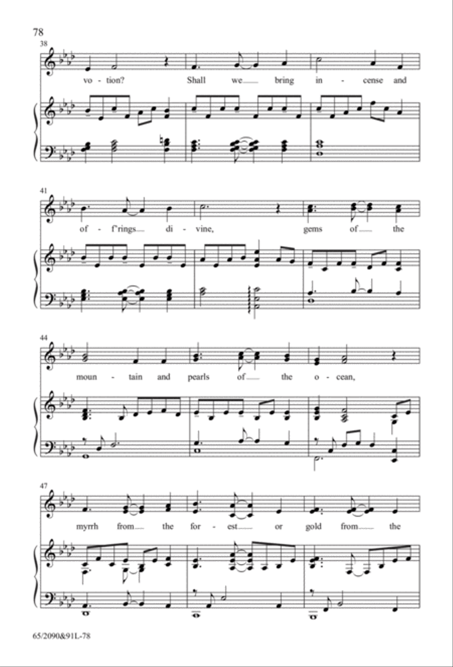 The Glory of Christmas - SATB with Performance CD 4-Part scores gallery preview page 39