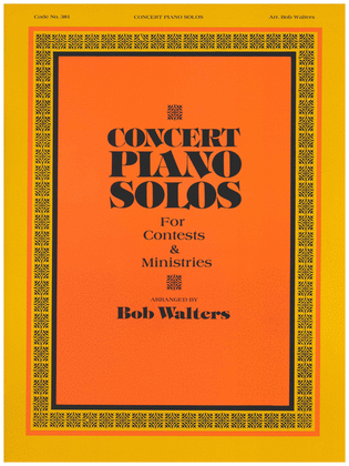 Book cover for Concert Piano Solos