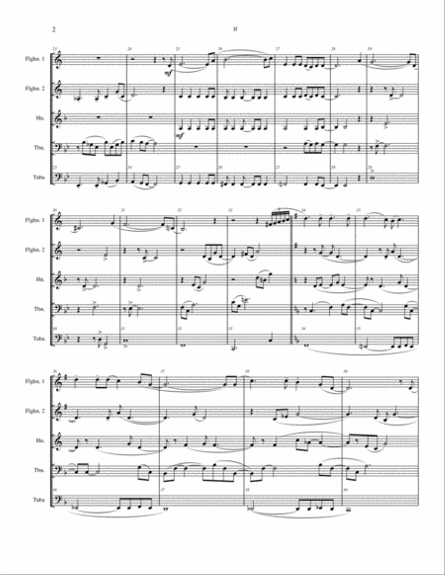 If Brass Ensemble scores gallery preview page 3