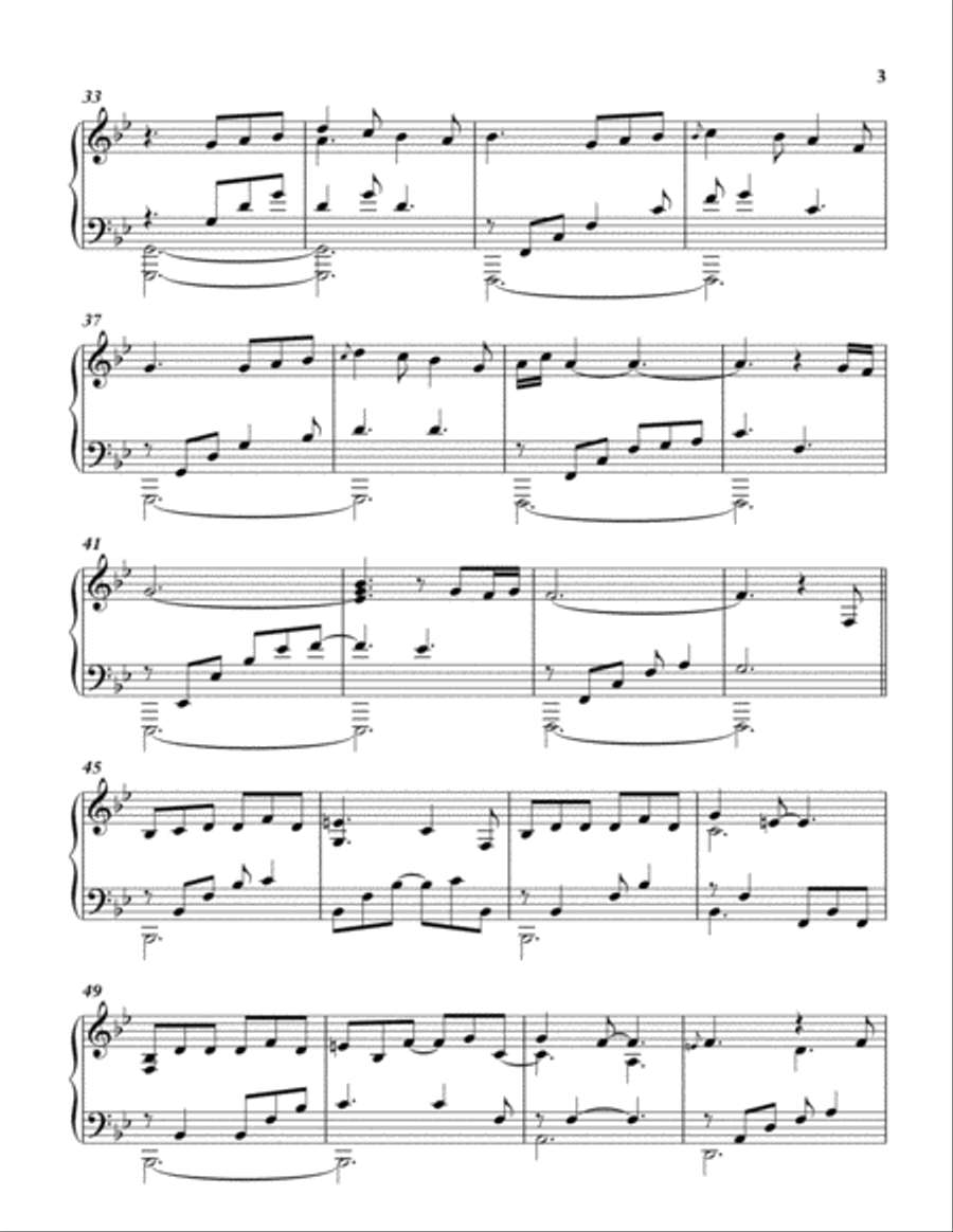 Highs And Lows Piano Solo scores gallery preview page 3