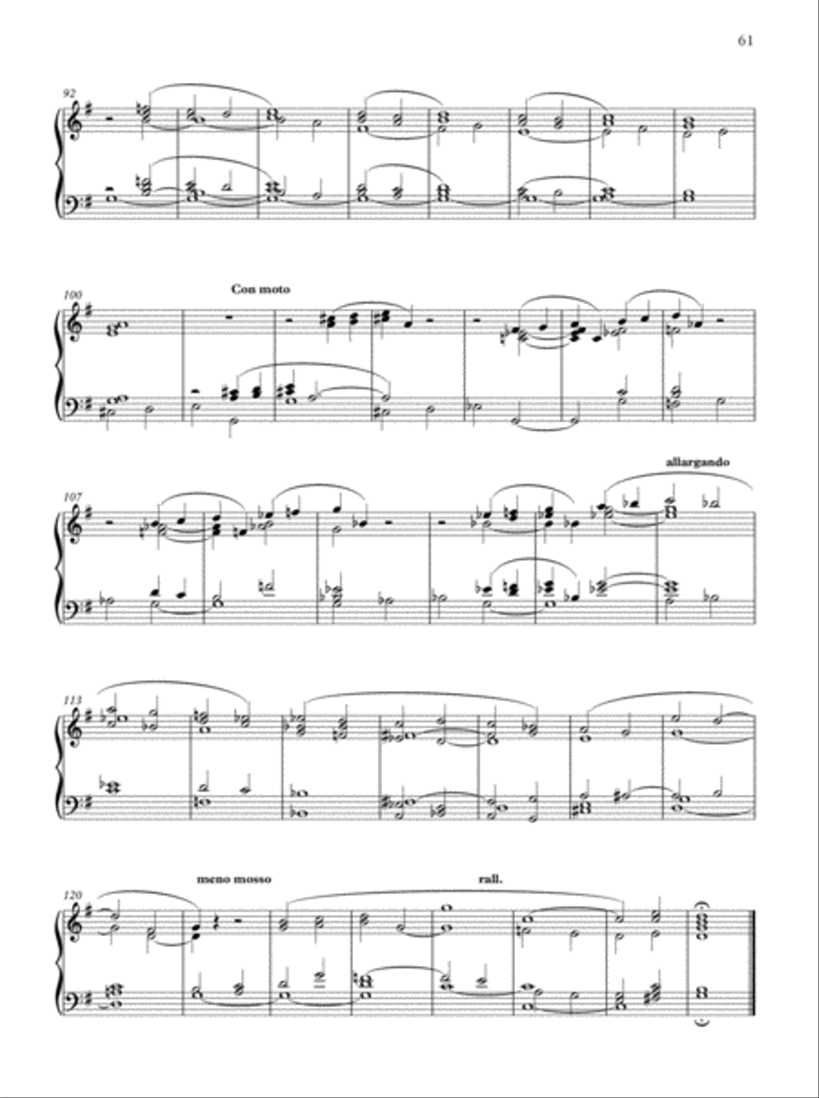 Oxford Book of Lent and Easter Organ Music for Manuals Organ Solo scores gallery preview page 61