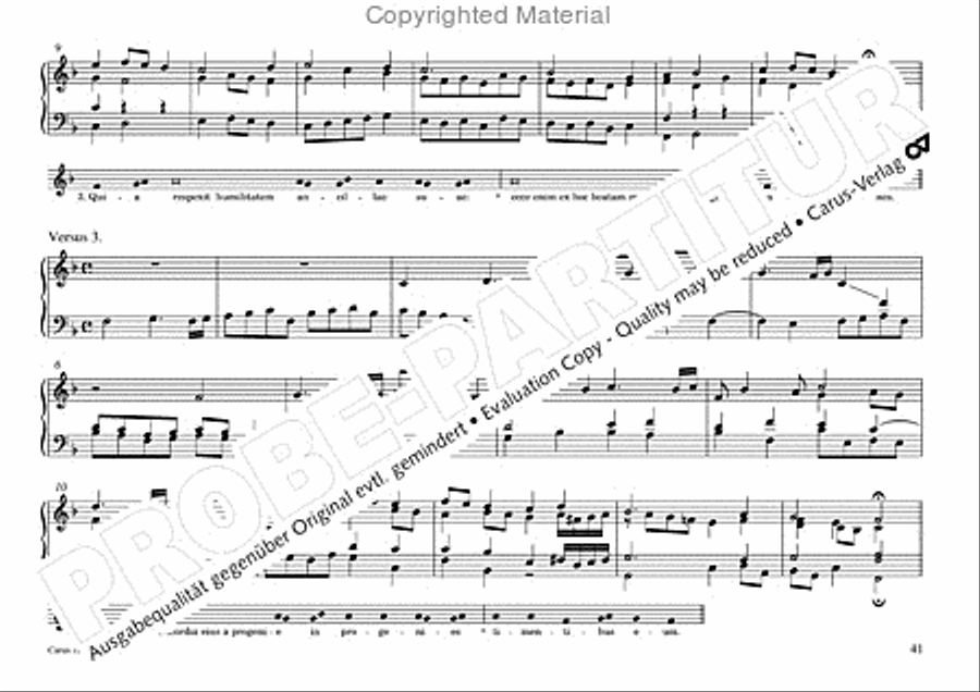 Freiburger Orgelbuch: Stammteil Organ Solo scores gallery preview page 42