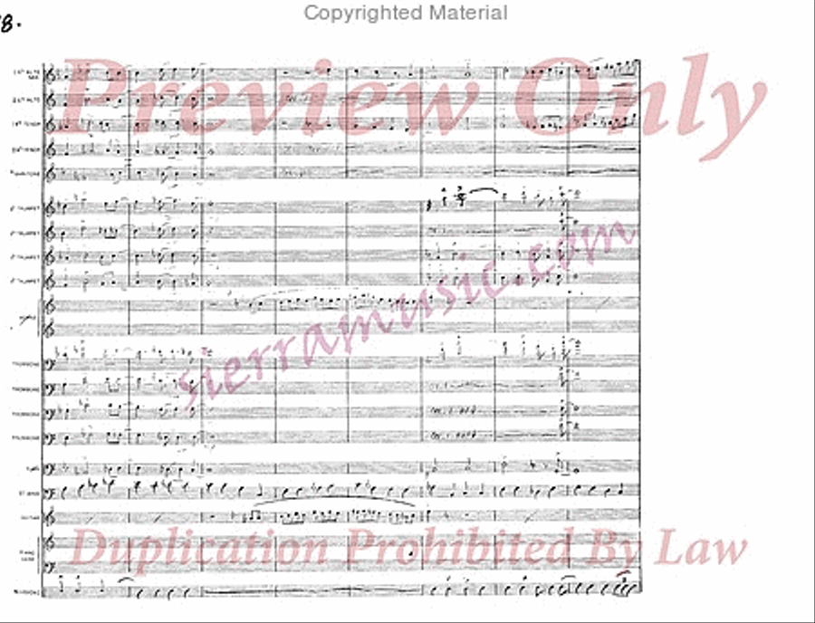 Invention For Guitar And Trumpet Jazz Ensemble scores gallery preview page 19