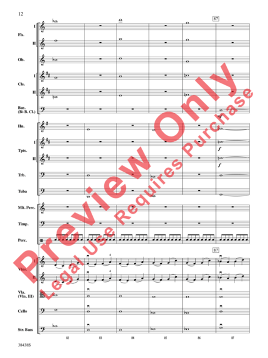 Harry Potter and the Deathly Hallows, Part 2, Selections from Full Orchestra scores gallery preview page 13