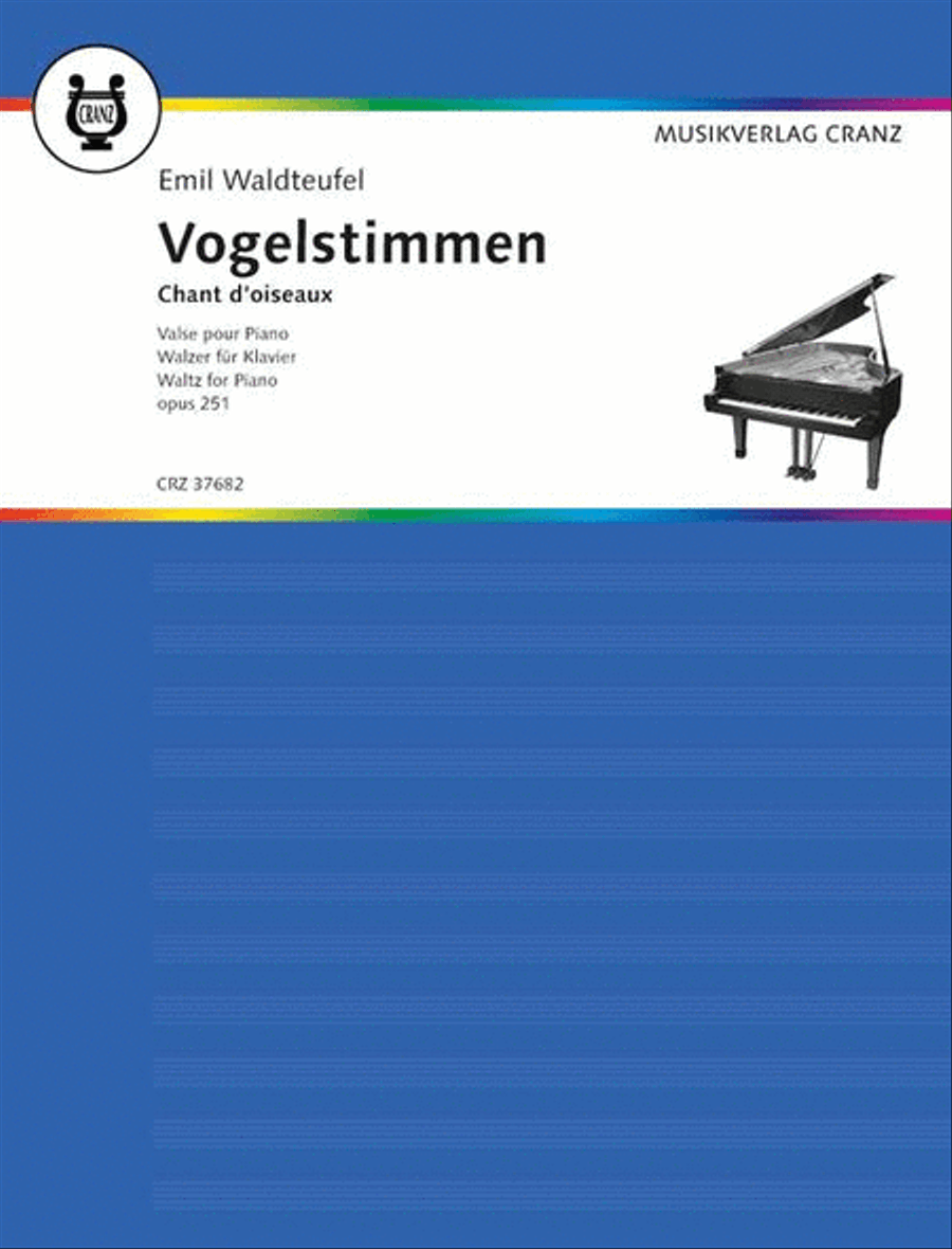 Vogelstimmen Piano Solo scores gallery preview page 1