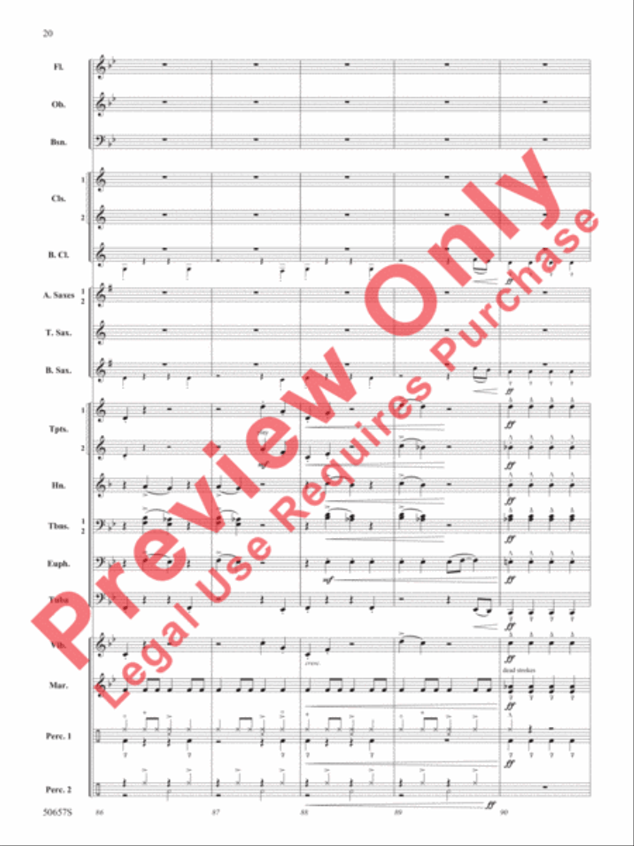 You Better Sleigh! You Better Sleigh! Concert Band scores gallery preview page 21