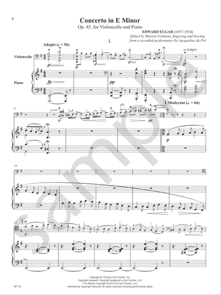 The du Pré Legacy Piano scores gallery preview page 6