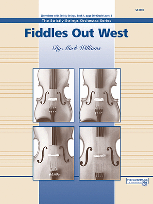 Book cover for Fiddles Out West