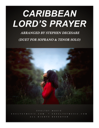 Book cover for Caribbean Lord's Prayer (Duet for Soprano and Tenor Solo)