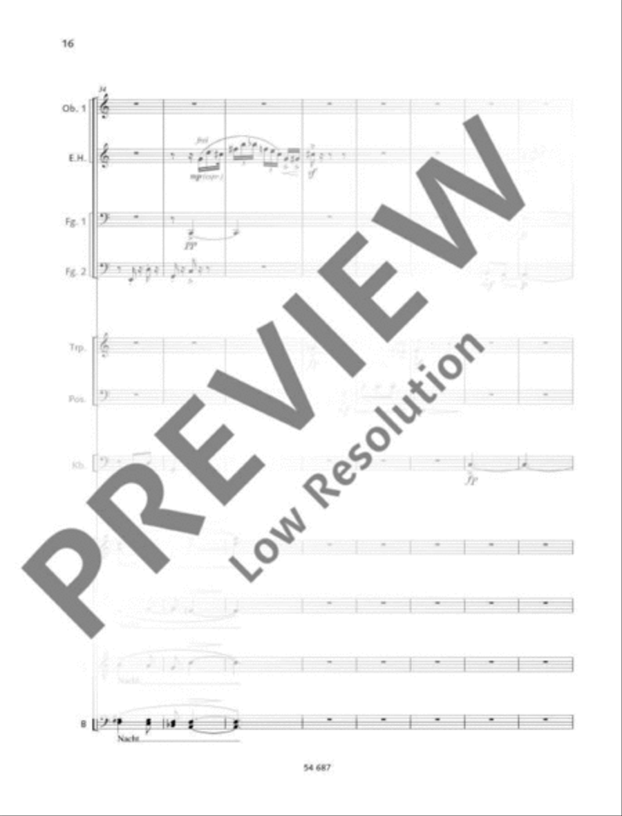 Dem König der Ewigkeit Mixed Choir scores gallery preview page 17
