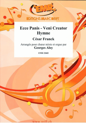 Book cover for Ecce Panis Veni Creator Hymne