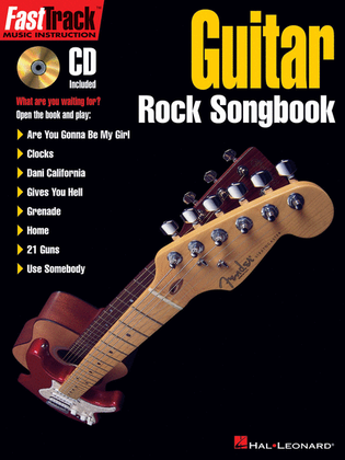 Book cover for FastTrack Guitar Rock Songbook