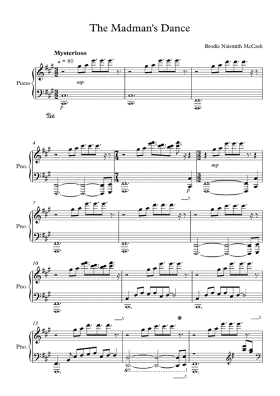 The Madman's Dance The Madman's Dance Piano Method scores gallery preview page 2