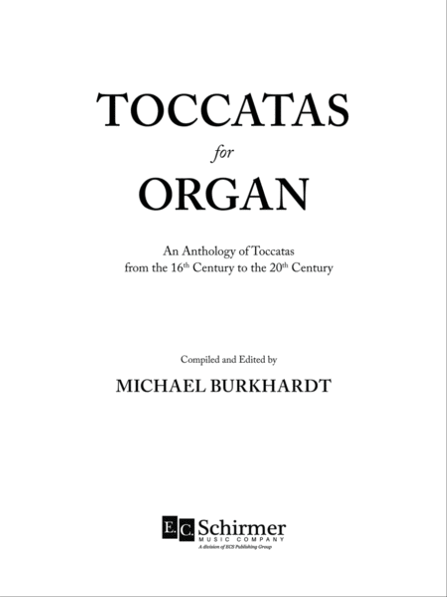 Toccatas for Organ Organ Solo scores gallery preview page 3