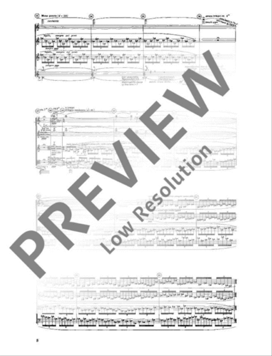 String quartet No. 2 String Quartet scores gallery preview page 9