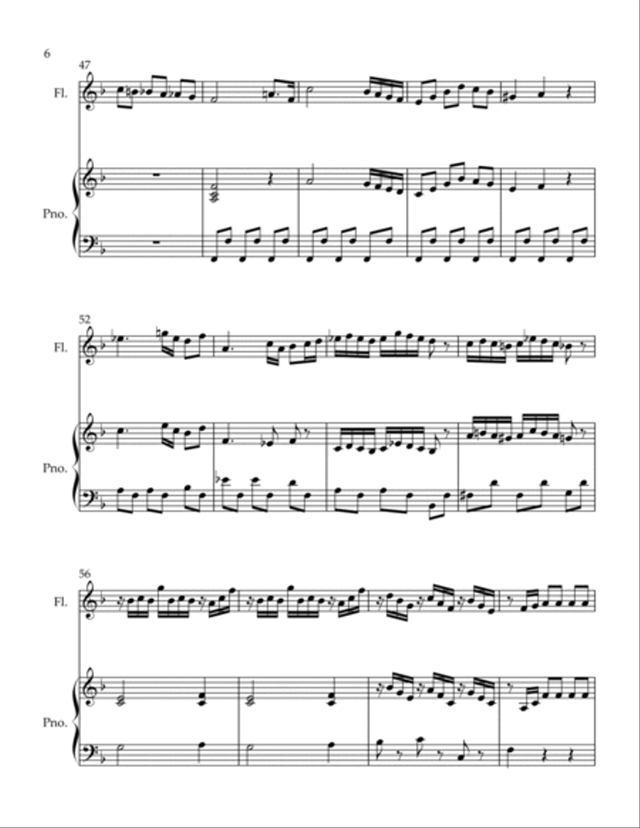 Con Spirito Flute Solo scores gallery preview page 6