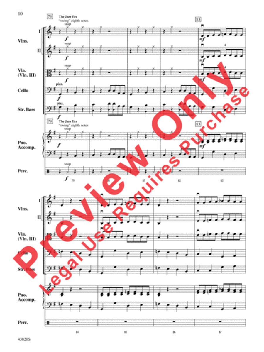 Time Machine String Orchestra scores gallery preview page 11