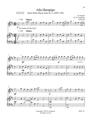 Handel - Alla Hornpipe (from Water Music Suite No. 2)