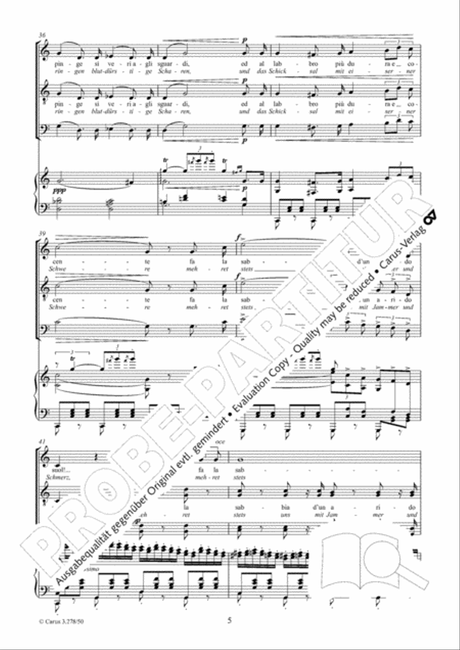 O Signore, dal tetto natio 4-Part scores gallery preview page 6