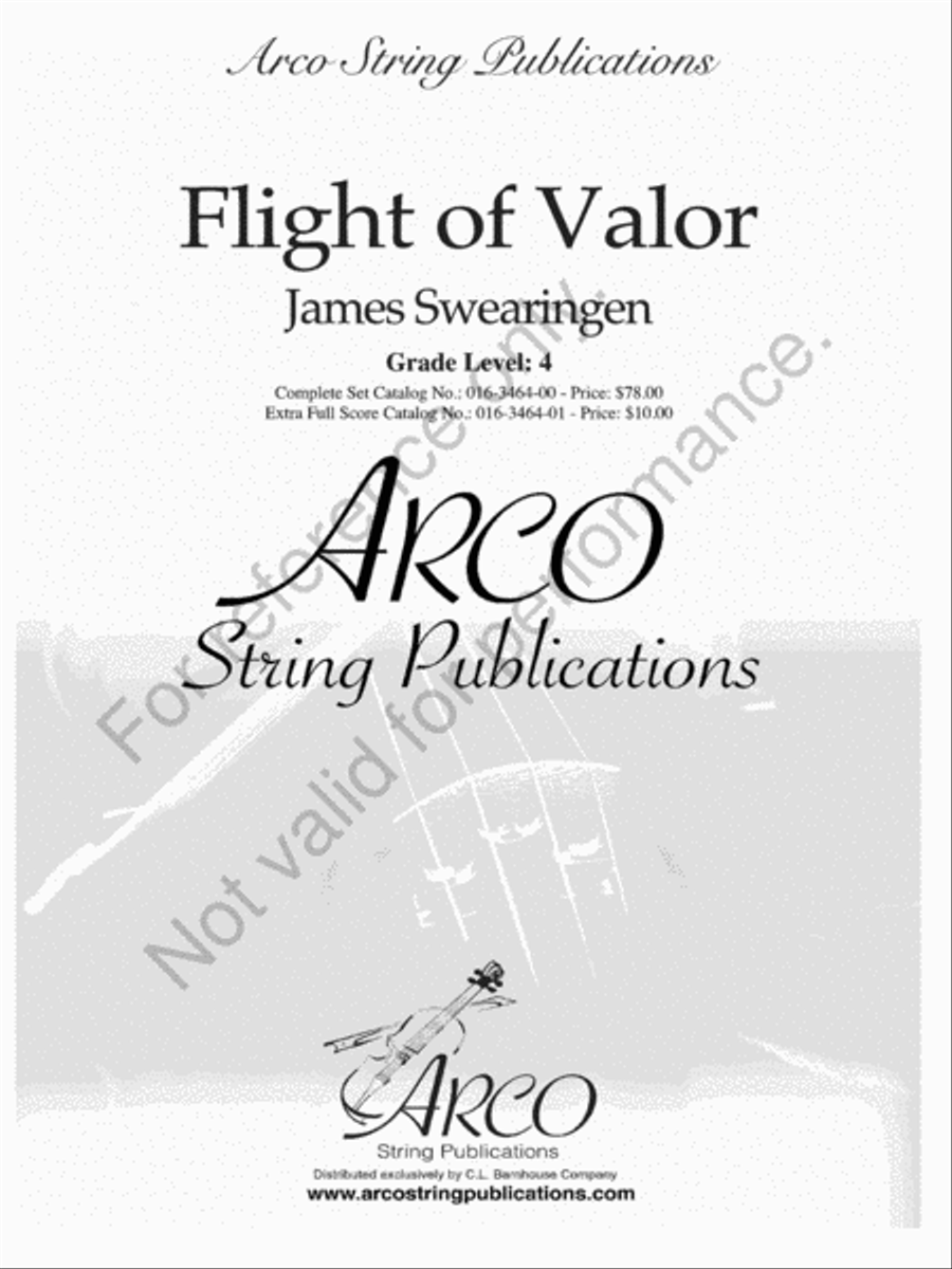 Flight Of Valor Full Orchestra scores gallery preview page 2