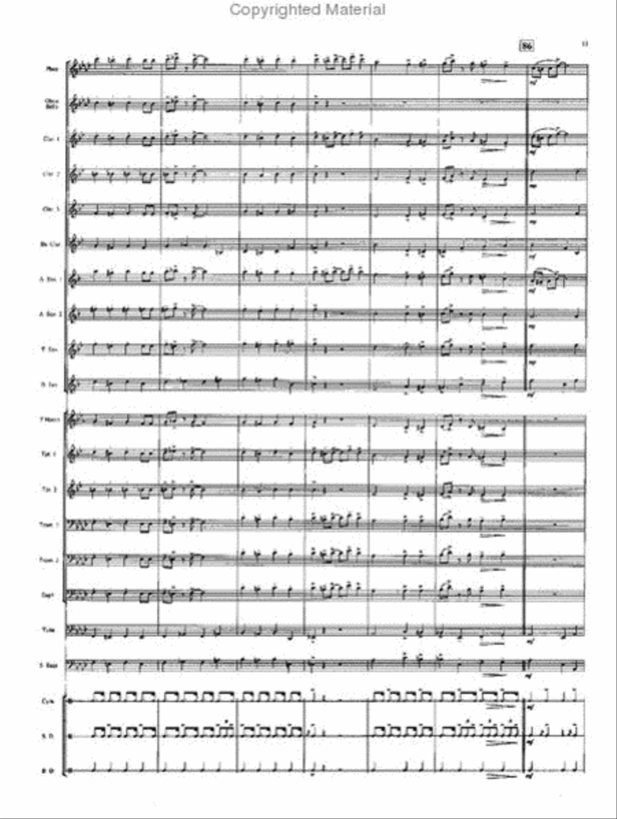 Woodwind Marmalade Woodwind Marmalade Concert Band scores gallery preview page 11