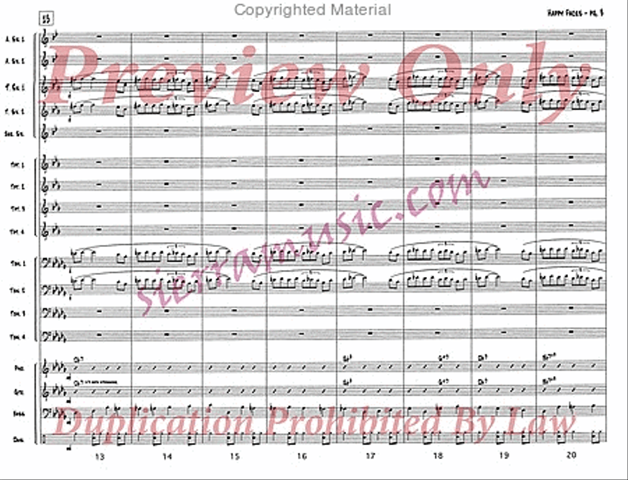 Happy Faces Jazz Ensemble scores gallery preview page 4
