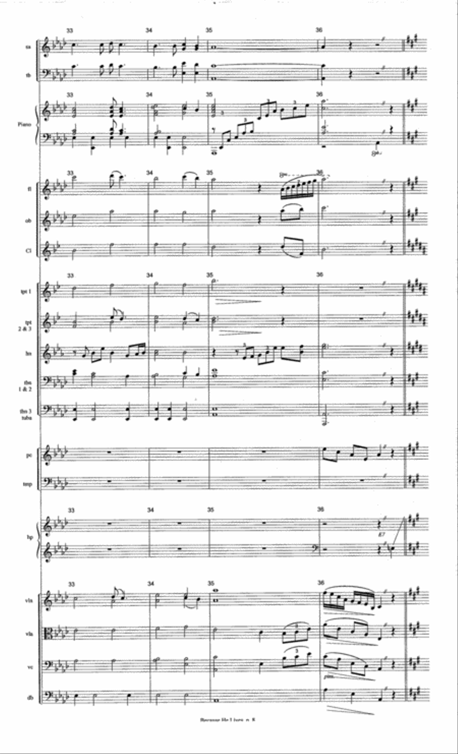 Because He Lives Because He Lives Choir scores gallery preview page 9