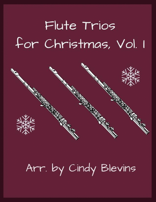 Book cover for Flute Trios for Christmas, Vol. I