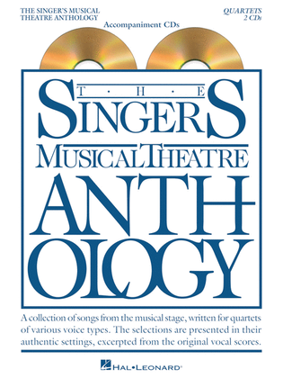 Book cover for Singer's Musical Theatre Anthology Quartets