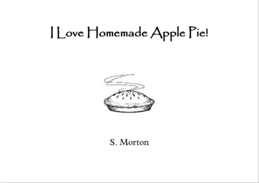 I Love Homemade Apple Pie Percussion Ensemble scores gallery preview page 1