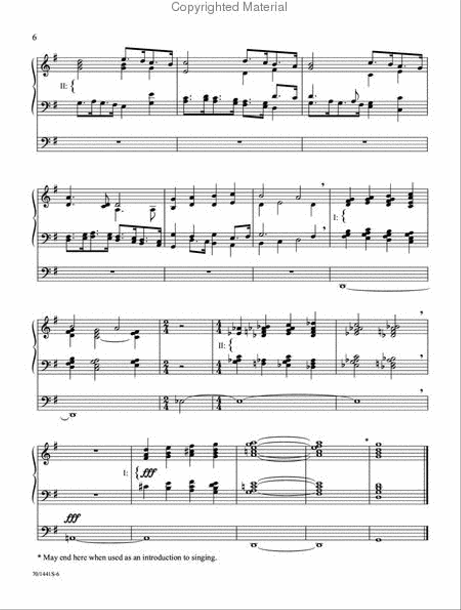 The David Cherwien Hymn Interpretation Series: Christmas Organ Solo scores gallery preview page 4