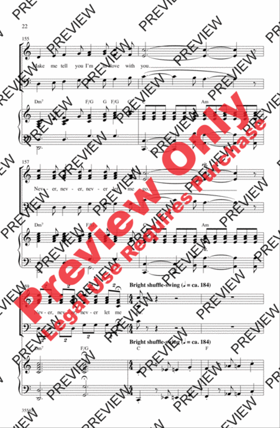 We Love the '50s We Love the '50s 3-Part scores gallery preview page 22