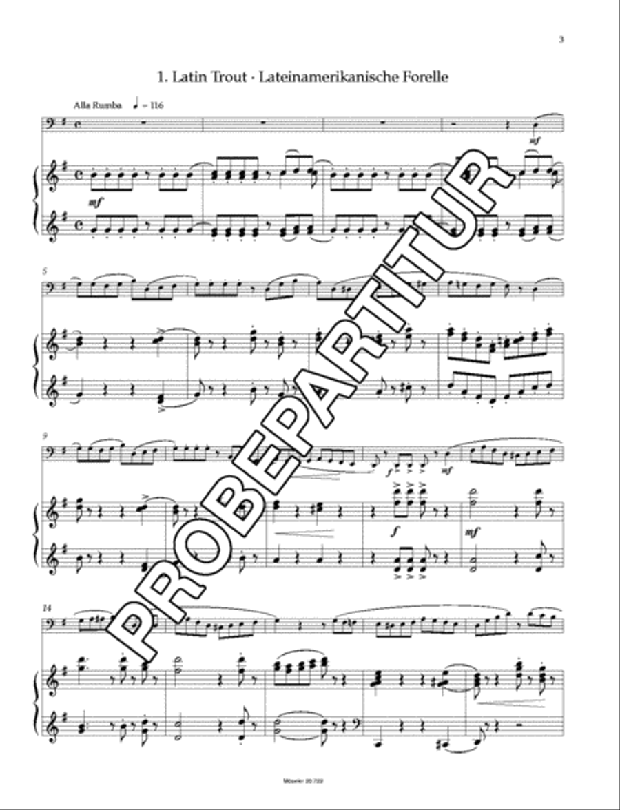 Various Trouts Bassoon scores gallery preview page 4