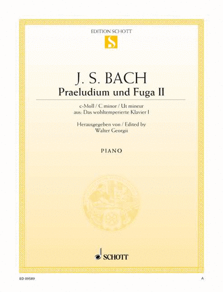Prelude II and Fugue II C minor, BWV 847