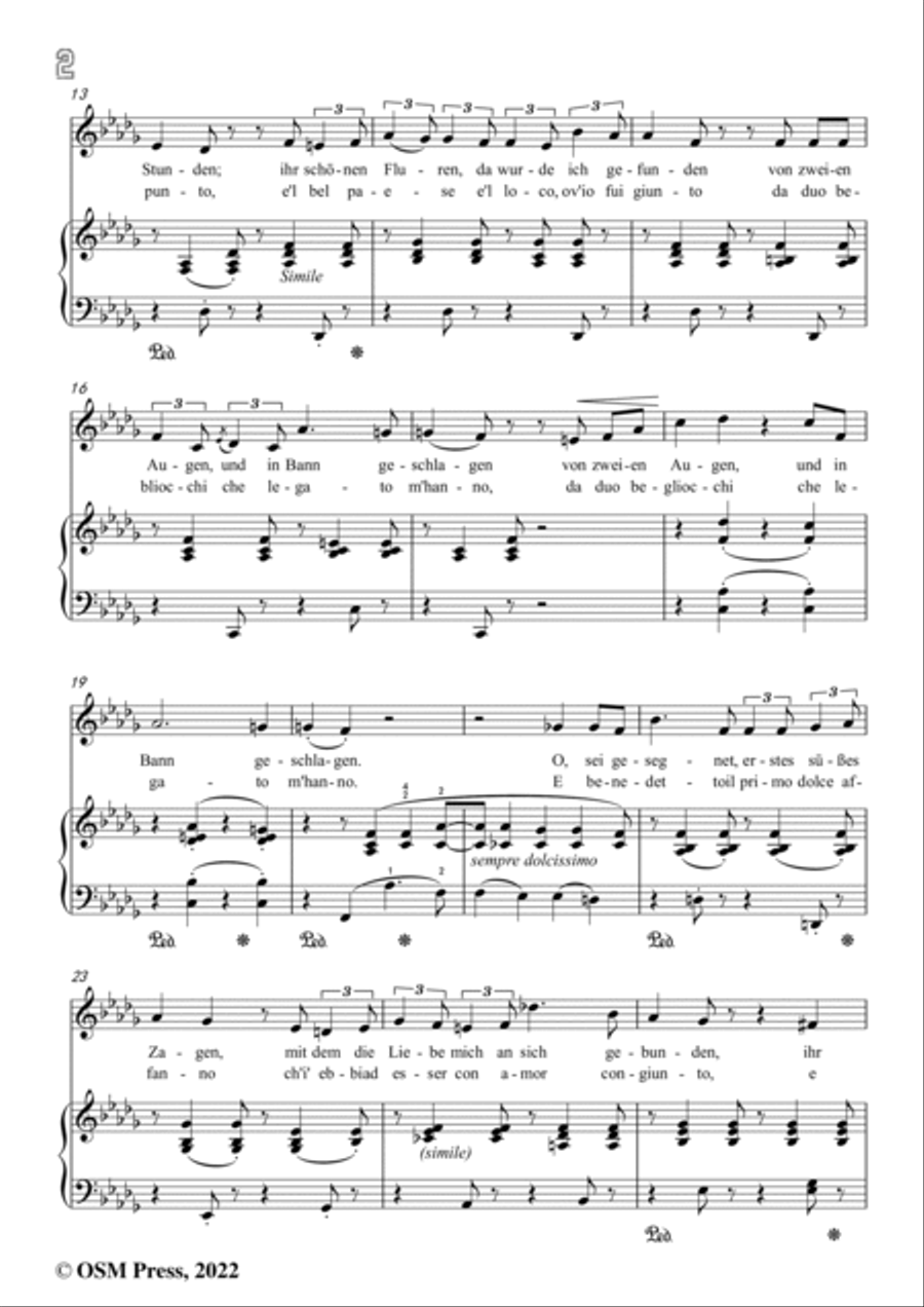 Liszt-Pace non trovo,S270 No.1,from 3 Sonetti del Petrarca Voice scores gallery preview page 4