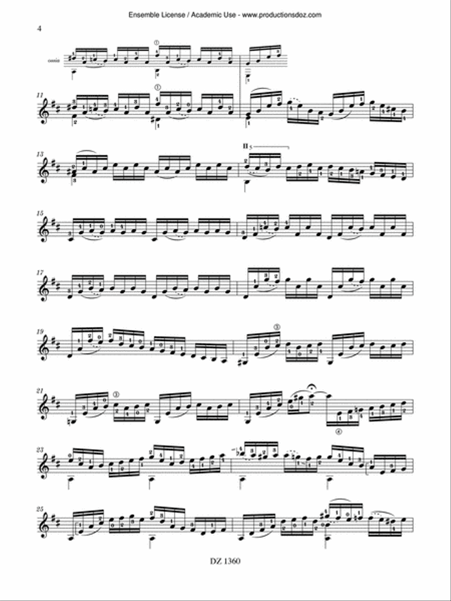 Cello Suite No. 1 Cello scores gallery preview page 4