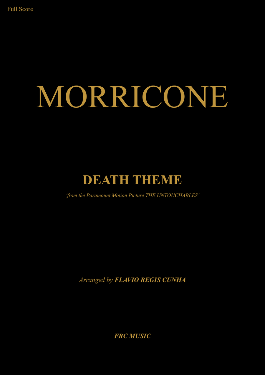 Death Theme from the Paramount Motion Picture THE UNTOUCHABLES String Orchestra scores gallery preview page 1