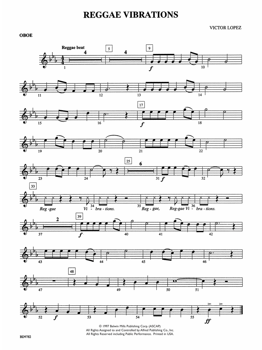 Reggae Vibrations: Oboe
