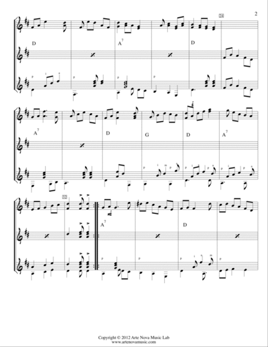 Mocondino Acoustic Guitar scores gallery preview page 3