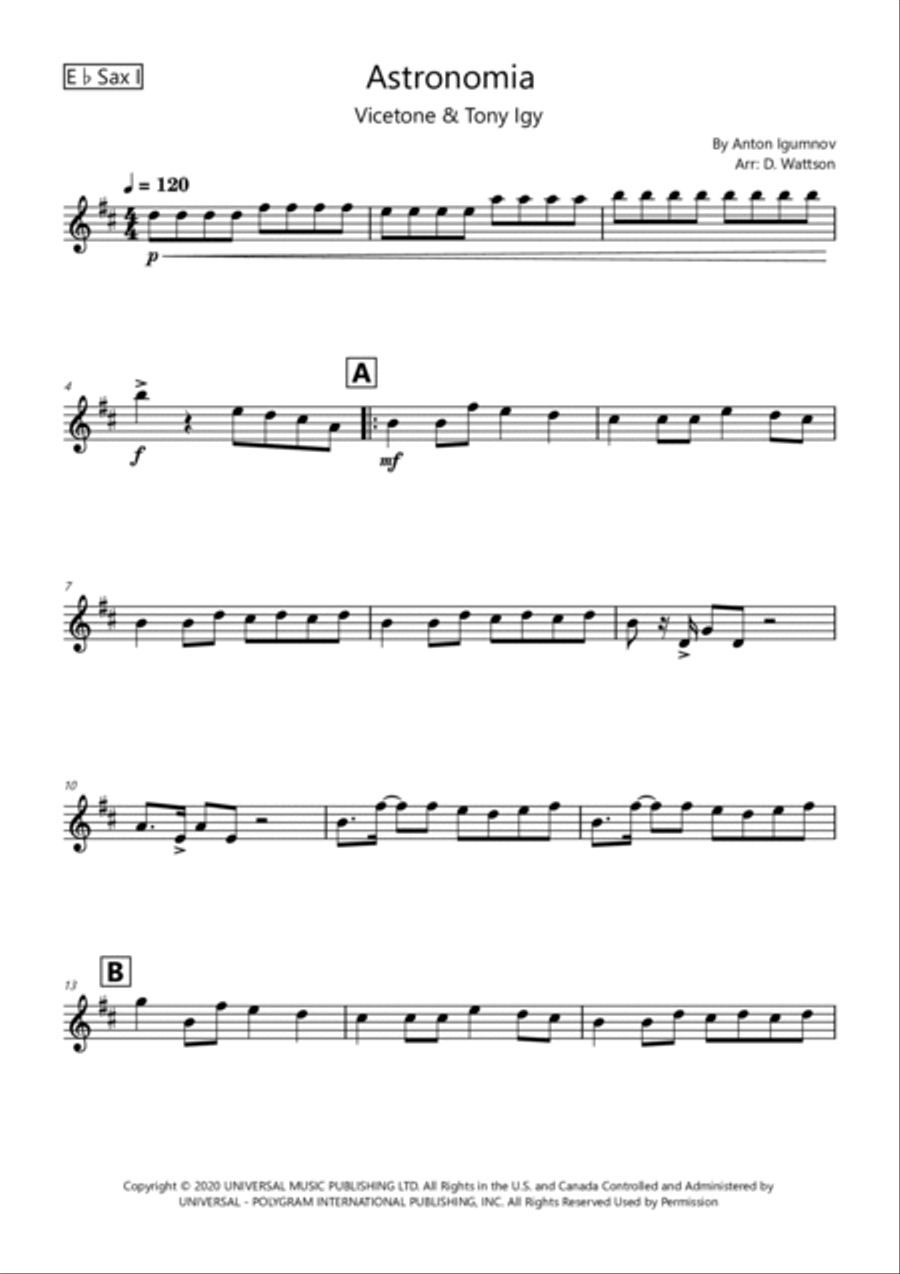 Astronomia Woodwind Duet scores gallery preview page 4