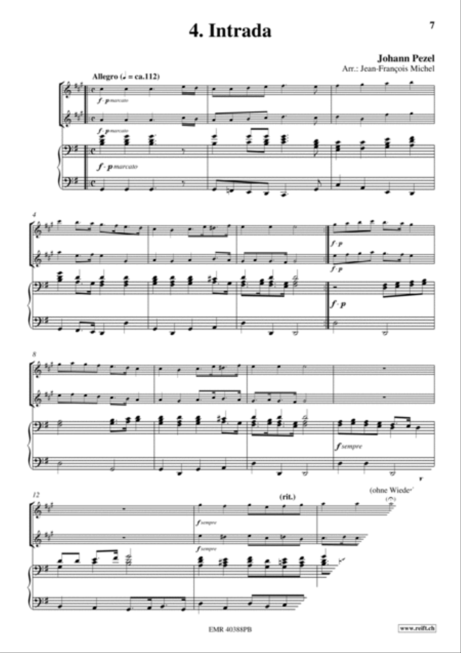 9 Duets Clarinet Duet scores gallery preview page 6