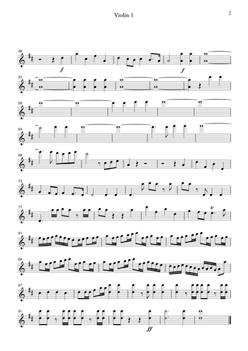 Handel Halleluia Chorus, for string quartet, CH104 image number null