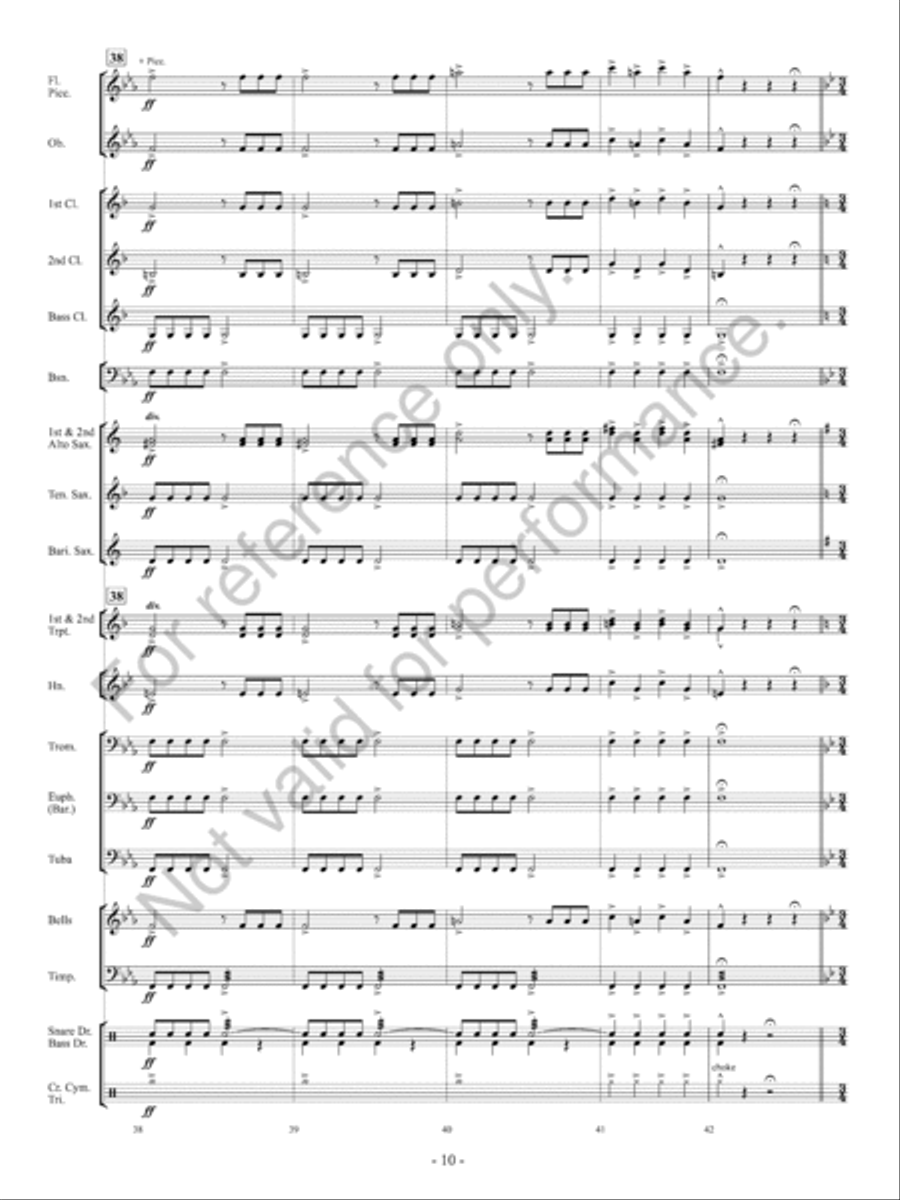 Orpheus Orpheus Concert Band scores gallery preview page 11