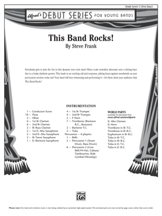 Book cover for This Band Rocks!: Score
