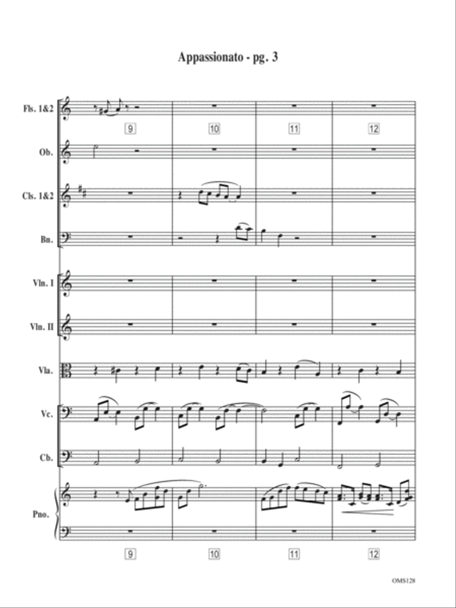 Appassionato Chamber Orchestra scores gallery preview page 5